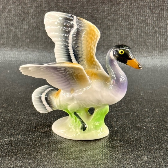 Other - Vintage Miniature Bone China Duck Figurine